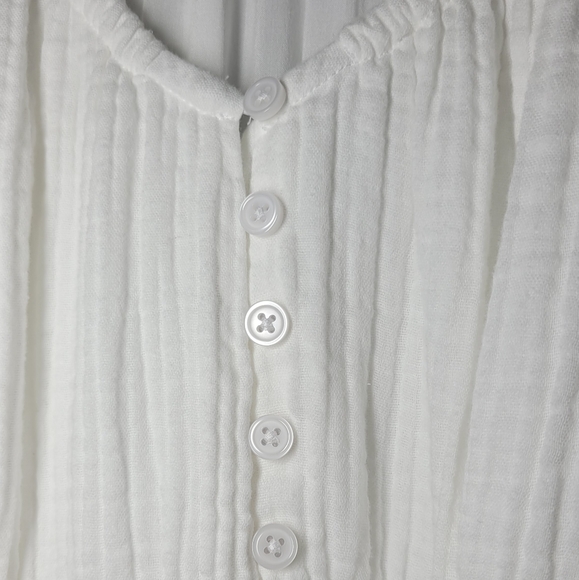 J. Crew Midi Peasant Gauze Dress - Picture 6 of 12